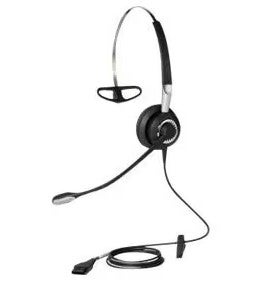 Jabra BIZ 2400 II QD Mono UNC 3-in-1 Wired Over The Ear Headphones